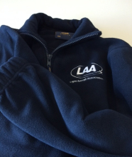 Navy fleece